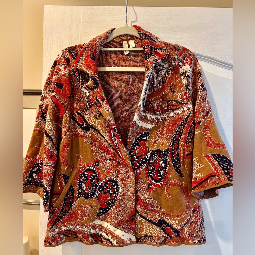 Anthropologie Moth Multicolor Knit Sweater